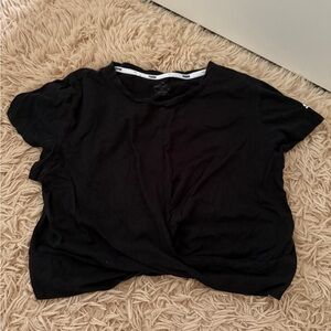 black puma sportswear shirt